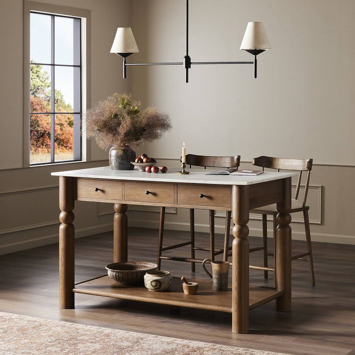 Babette Kitchen Island (58&quot;)