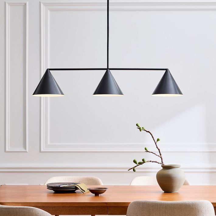 Warren Linear 3-Light Chandelier (48&quot;)
