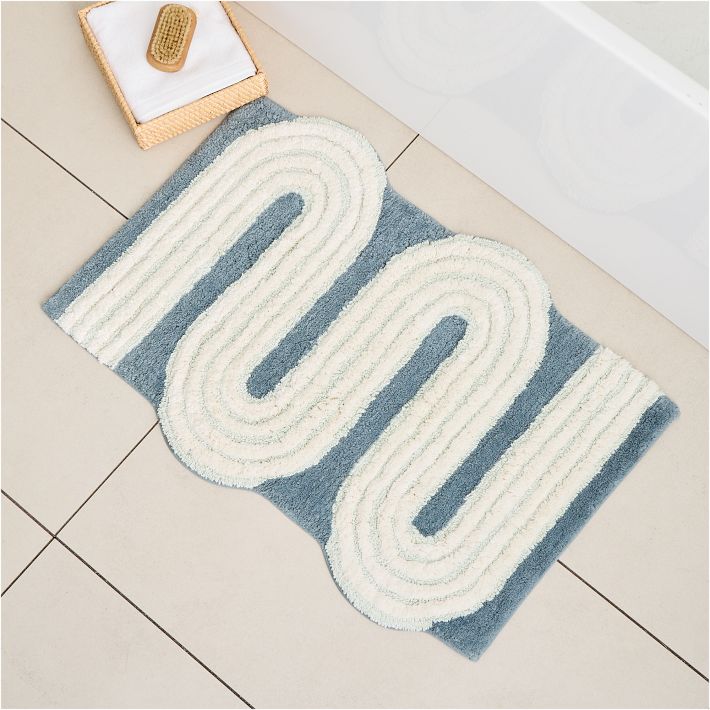 west elm 大判ラグ Kids Washable Zig Zag Rug | West Elm