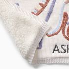 West Elm x PBK Critter Heirloom Baby Blanket