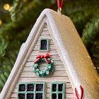 Cabin Cloche Ornament