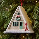 Cabin Cloche Ornament
