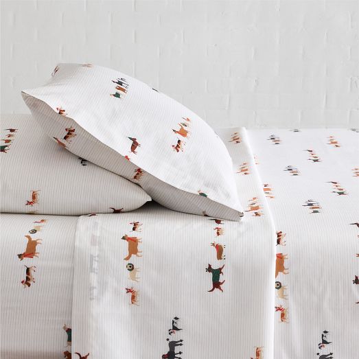 Festive Pups Pillowcase