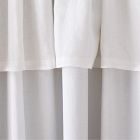 European Flax Linen Valance Blackout Curtain
