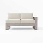 Portside Outdoor Sectional Sofa Cushion Cover, Plain Weave Alabaster