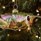 Glass Cricket Ornament