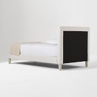Joseph Altuzarra Geometric Foot Upholstered Bed