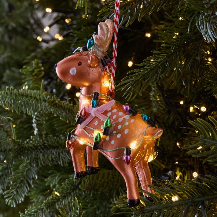 Light-Up Reindeer Ornament
