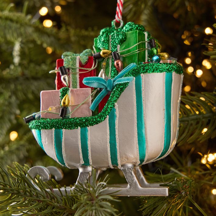 My Favourite Light-Up Sled Ornament
