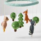 Felt Woodland Mobile