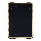 Gilded Wave Gold Wall Mirror