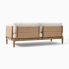 Catalina Outdoor Sofa (76&quot;), Cusco Textilene&#174; Sling Lounge Chair &amp; Calla Coffee Table (48&quot;) Set