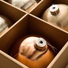 Large Glass Ball Ornaments (Set of 4) - Champagne