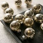 Small Glass Ball Ornaments (Set of 25) - Mercury