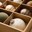 Medium Glass Ball Ornaments (Set of 9) - Neutrals