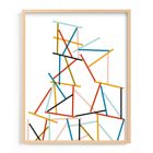 Harmony in Chaos Framed Wall Art by Minted for West Elm
