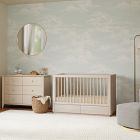 Bento 3-in-1 Convertible Storage Crib with Toddler Bed Conversion Kit
