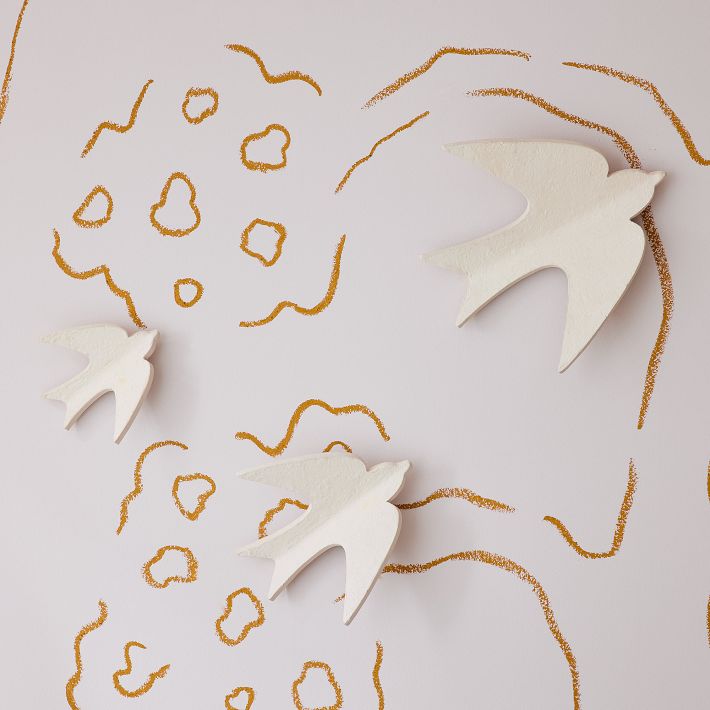Joseph Altuzarra Papier-Mache Birds (Set of 3)