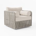 Coastal Collection Swivel Chair Cushion Cover, Canvas, Natural