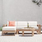 Portside Outdoor 2-Piece Chaise Sectional (92")