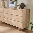 Anton Solid Wood Wide 9-Drawer Dresser (85&quot;)