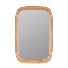 Rattan Rectangle Wall Mirror