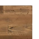 Square Wood Pedestal Coffee Table