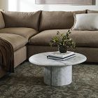 Kadian Calacatta Marble Nesting Coffee Table (31&quot;&ndash;48&quot;)