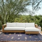 Telluride Outdoor 2-Piece Chaise Sectional (115&quot;)