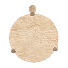 Dennis Geometric Side Table (18")