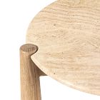 Dennis Geometric Side Table (18")