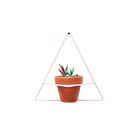 NewMade LA Triangle Wall Planter