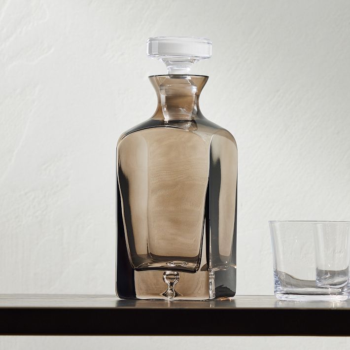 Estelle Colored Glass Decanter