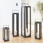 Tall Outdoor Antique Bronze Lanterns