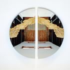 Candice Luter Glissando Double Reflection Wall Mirror Set