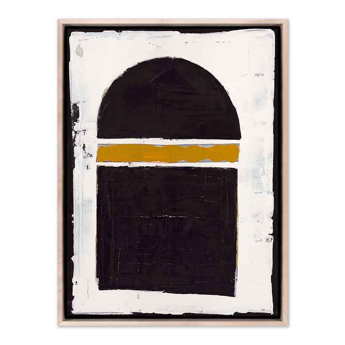 Round Top Framed Wall Art by Black Bird Art Co.
