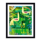 WerkShoppe Birds on Croc Framed Wall Art