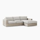 Urban Outdoor 2-Piece Chaise Sectional (102&quot;)
