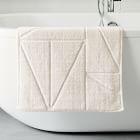 Triangle Sculpted Bath Mat
