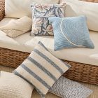 Outdoor Lattice Crochet Pillow