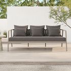 Rope &amp; Wood Outdoor Sofa (81&quot;)