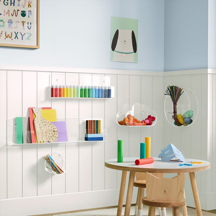Kids Acrylic Ledge Shelf