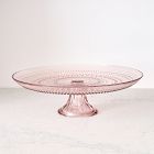 Jupiter Beaded Glass Cake Stand