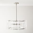 Rosalind Textured Glass Round Chandelier