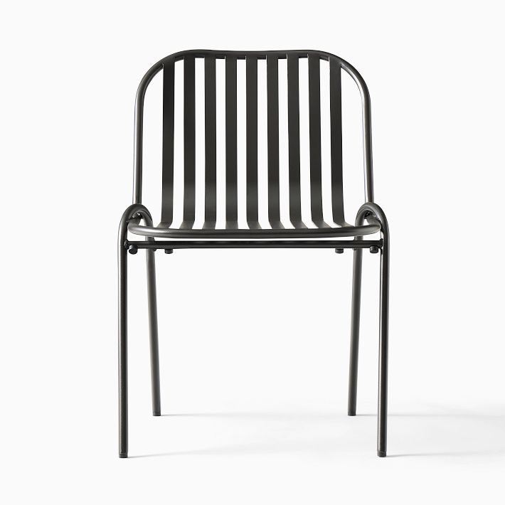 Santa Cruz Outdoor Stacking Dining Chair (Set of 2) West Elm