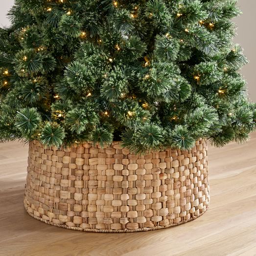 Ruffle Linen Tree Collar