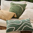 Faux Jute Indoor/Outdoor Pillow