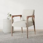 Wrapped-Arm Upholstered Dining Chair 