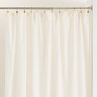 Crinkle Shower Curtain
