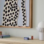 West Elm x PBK Puppy Woven Framed Art